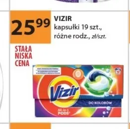 Kapsułki do prania Vizir promocja w Drogerie Laboo