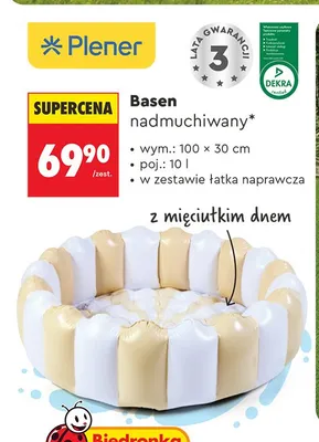 Basen nadmuchiwany promocja w Biedronka