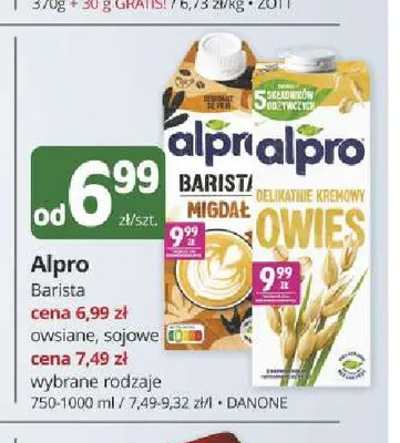 Napój sojowy Alpro Barista promocja w Marketvita
