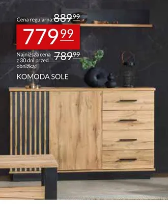 Komoda Sole promocja w Abra Meble