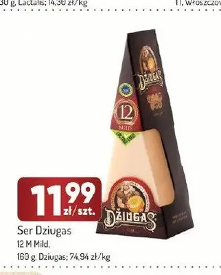 Ser Džiugas 12 m Mild promocja w Avita