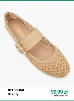 Baleriny Graceland promocja w Deichmann