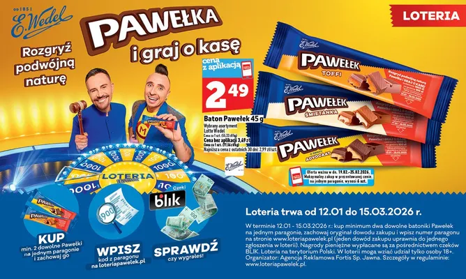 Baton Pawełek Advocate promocja w TOPAZ