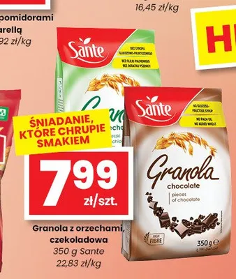 Granola czekoladowa Sante promocja w emma MARKET