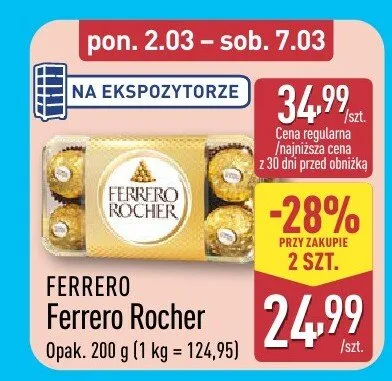 Ferrero Rocher promocja w Aldi