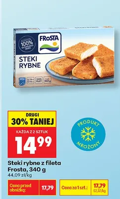 Steki rybne z fileta promocja w Biedronka