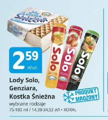 Lody Genziara promocja w Marketvita