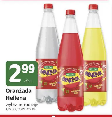 Oranżada żółta Hellena promocja w Marketvita