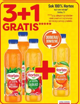 Sok 100% jabłko promocja w POLOmarket