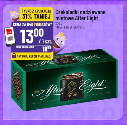 Czekoladki nadziewane miętowe After Eight promocja w POLOmarket