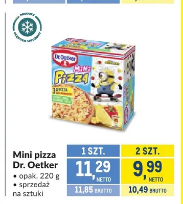 Mini pizza Dr. Oetker promocja w Makro