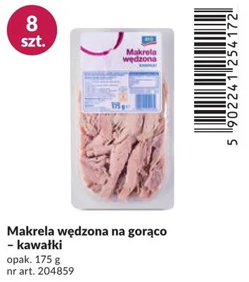 Makrela wędzona na gorąco kawałki promocja w Makro