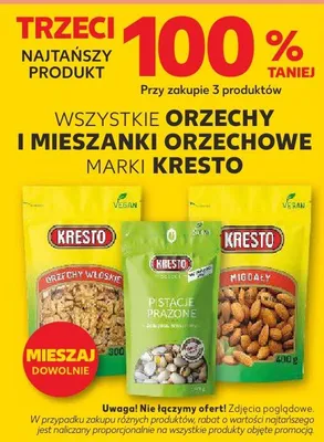 Orzechy i mieszanki orzechowe różne rodzaje promocja w Kaufland