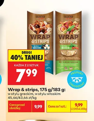 Wrap & strips w stylu włoskim promocja w Biedronka