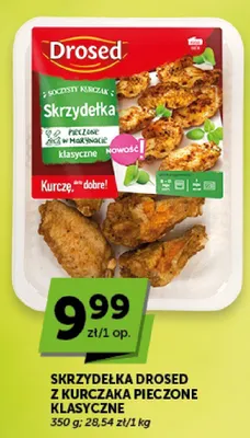 Skrzydełka z kurczaka pieczone klasyczne Drosed promocja w ABC