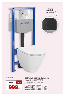 Zestaw podtynkowy Poli Cersanit promocja w Komfort