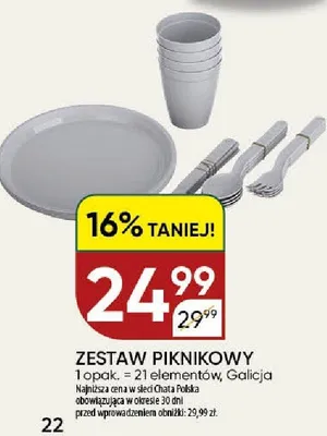 Zestaw piknikowy Galicja promocja w Chata Polska