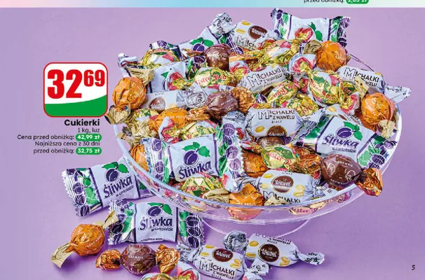 Cukierki luz promocja w Dino