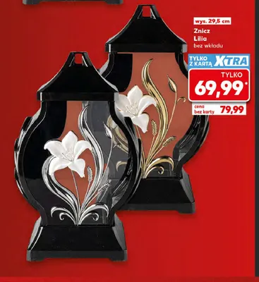 Znicz Lilia bez wkładu promocja w Kaufland