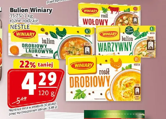 Rosół drobiowy Winiary promocja w Prim Market