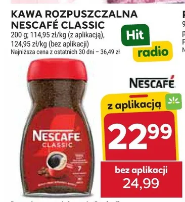 Kawa rozpuszczalna classic promocja w Stokrotka