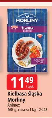 Kiełbasa śląśka Olewnik promocja w Leclerc