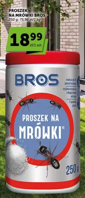 Proszek na mrówki Bros promocja w ABC