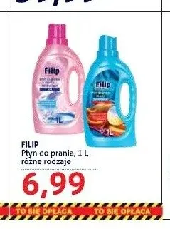 Płyn do prania Filip promocja w Blue Stop