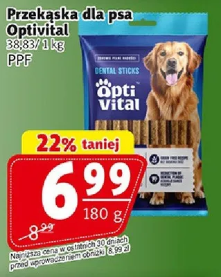 Batonik proteinowy dla psa promocja w Prim Market