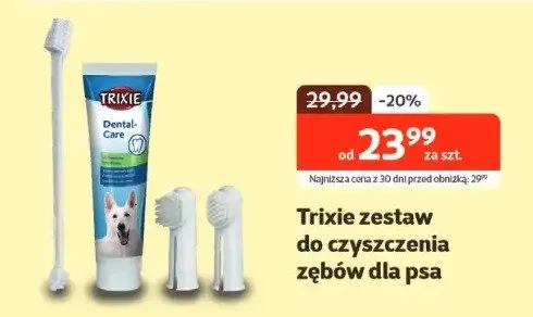 Zestaw do czyszczenia zębów dla psa promocja w KAKADU
