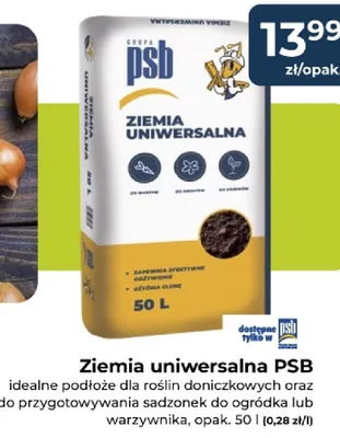 Ziemia uniwersalna PSB promocja w PSB Mrówka