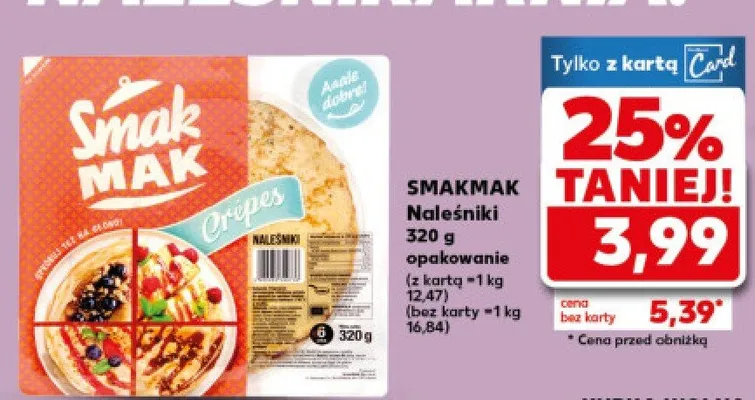 Naleśniki promocja w Kaufland