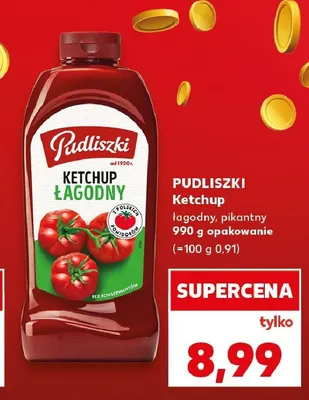 Ketchup pikantny Pudliszki promocja w Kaufland