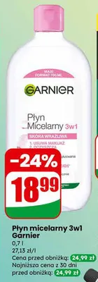 Płyn micelarny 3w1 promocja w Dino