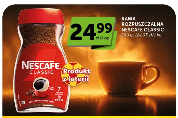 Kawa rozpuszczalna Nescafe Classic promocja w Euro Sklep