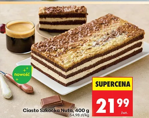 Ciasto Szkocka Nuta promocja w Biedronka