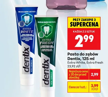 Pasta do zębów Extra White promocja w Biedronka