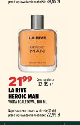 Woda toaletowa La rive black creek promocja w Drogerie Natura
