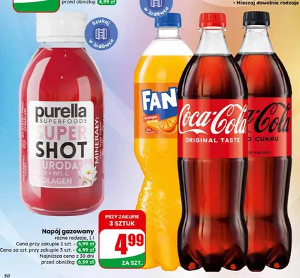 Shot Purella uroda promocja w Dino