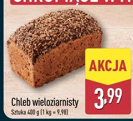 Chleb wieloziarnisty promocja w Aldi