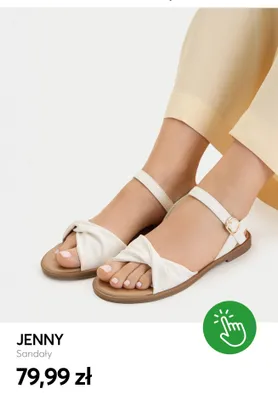 Sandały JENNY promocja w eobuwie.pl