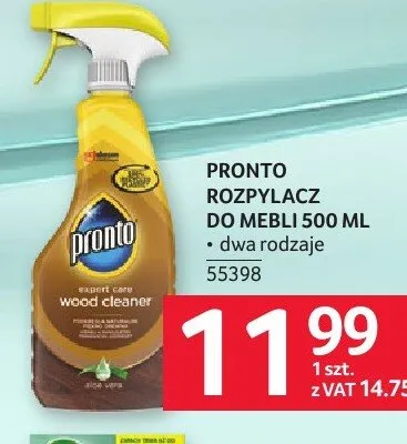 Rozpylacz do mebli Pronto promocja w Selgros