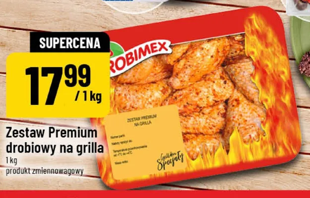 Zestaw Premium drobiowy na grilla Robimex promocja w POLOmarket