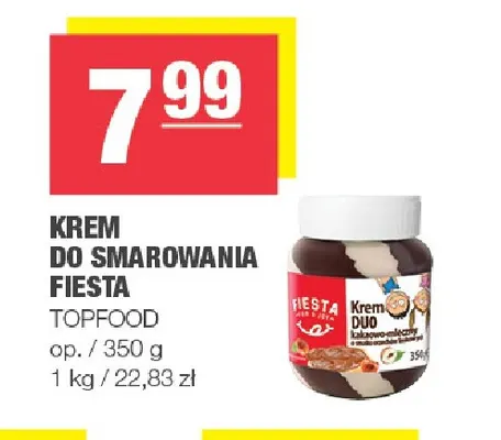 Krem do smarowania Fiesta promocja w SPAR