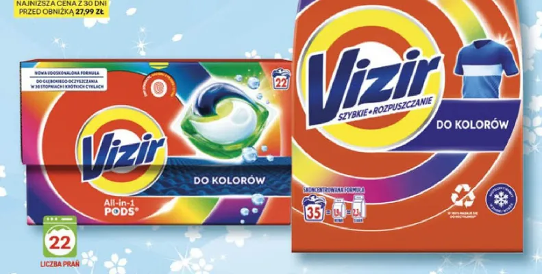 Kapsułki do prania do kolorów 1 opak./22 szt. promocja w Delikatesy Centrum