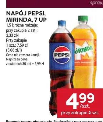 Napój 7 UP promocja w Stokrotka