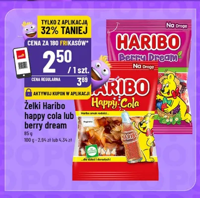 Żelki Haribo Berry Dream promocja w POLOmarket