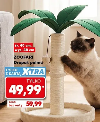 Drapak palma ZOOFARI promocja w Kaufland