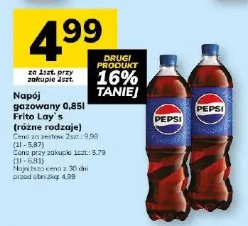 Napój gazowany pepsi promocja w Hitpol