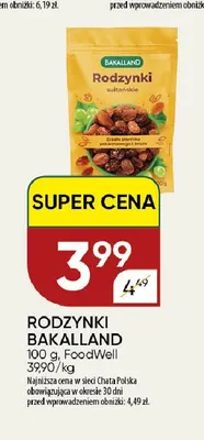 Rodzynki Bakalland promocja w Chata Polska